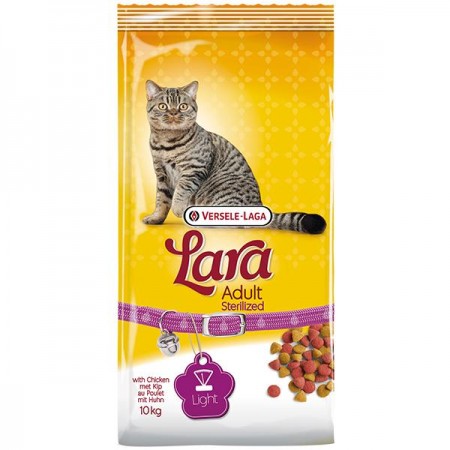 Lara Cat Adult Sterilized корм для стерилизованных кошек 10 кг (409992)
